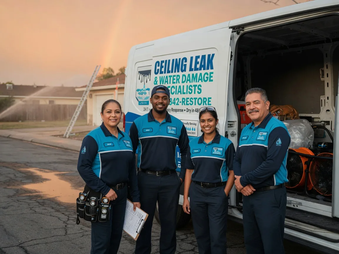 Ceiling Leak Cleanup company in Amboy, IL